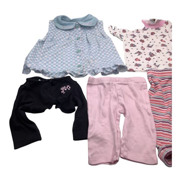 Lot Of 5 Baby Girl Clothes Size 3-6M Tiny Tots & Little Wonders Mixed Styles - Picture 11 of 14